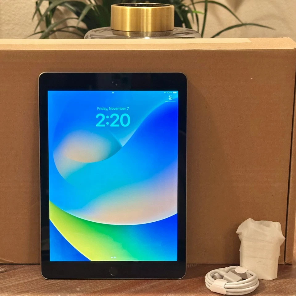 Apple iPad 5ta generación 32 GB (WiFi) MP2F2LL/A (gris) incluido con cargador Foto 2 de 4