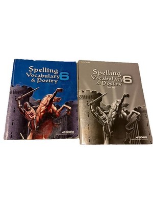 Abeka Language Series, Spelling Vocabulary, & Poetry 6, Sixth Edition