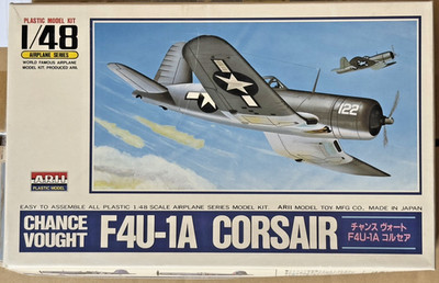 Chance Vought F4U-1A Corsair 1/48 ARII A336 (graved panel lines kit from 1991)