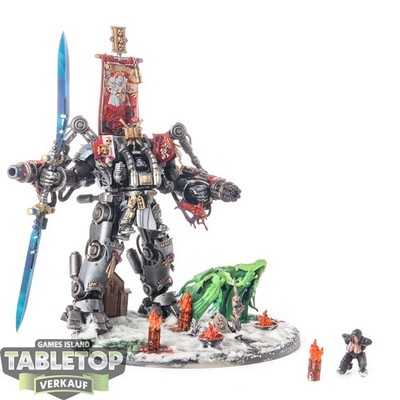 Grey Knights - Nemesis Dreadknight - bemalt