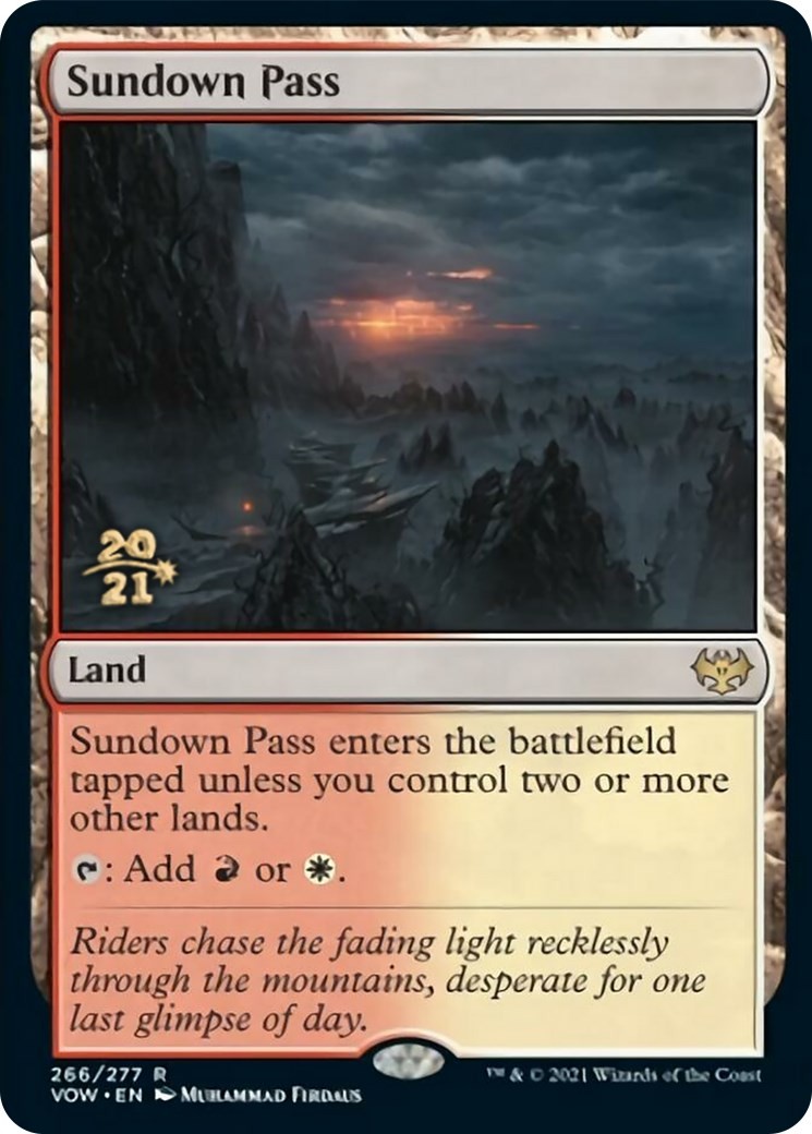 Sundown Pass Foil 266 - Prerelease Cards [PRE] - LP EN
