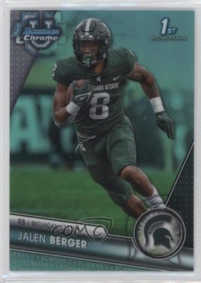 2023 Bowman U Chrome Aqua Refractor 213/299 Jalen Berger #121 0yb8