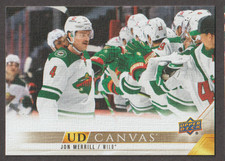 2022-23 Upper Deck Hockey Jon Merrill Canvas C41