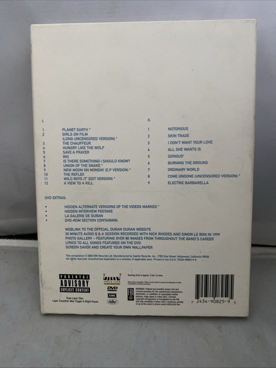 Duran Duran - Greatest - The DVD | eBay