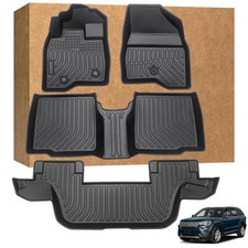 Floor Mats for Ford Explorer 2015-2019 for Bench 7 Seats Bucket 6 Seats , ...