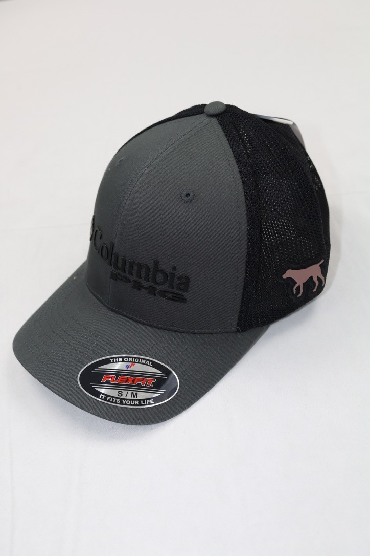 Flexfit Size L/xl , S/m Gray Hunting Dog Patch
