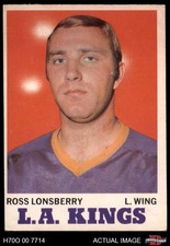 1970 O-Pee-Chee #37 Ross Lonsberry Kings-Hockey 7 - NM