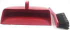 Red Hill Brush Enclosed Plastic Dustpan 12" with Hand Brush