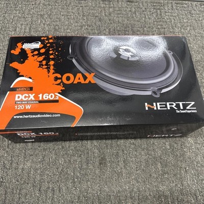 Hertz DCX 160.3 Dieci Series 6'' 2-Way Car Audio Coaxial Speakers *NEW*