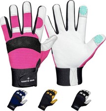 Thorn Proof Gardening Gloves Leather Pruning Gloves Touchscreen Heavy Duty Work