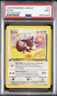 1999 POKEMON JUNGLE 1ST EDITION #51 EEVEE PSA 9