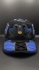 Nike TN Air Max Plus Reworked Cap 1/1 Blue Black Custom Lace Sneaker Hat