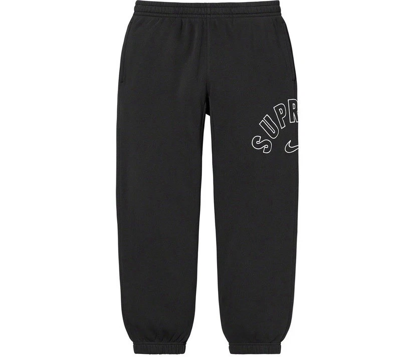 Supreme Men Sweatpants Black Activewear Pants for Men for sale | eBay