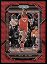 Sydney Colson 2023-24 Panini Prizm WNBA Ruby Wave Las Vegas Aces #97