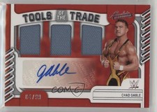 2023 Chronicles WWE Tools of the Trade Signatures 4/99 Chad Gable Auto uk2