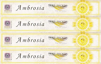 HS-100-P4-12 Räucherstäbchen, 4x, 8x, oder 12x Ambrosia (4 Packungen)