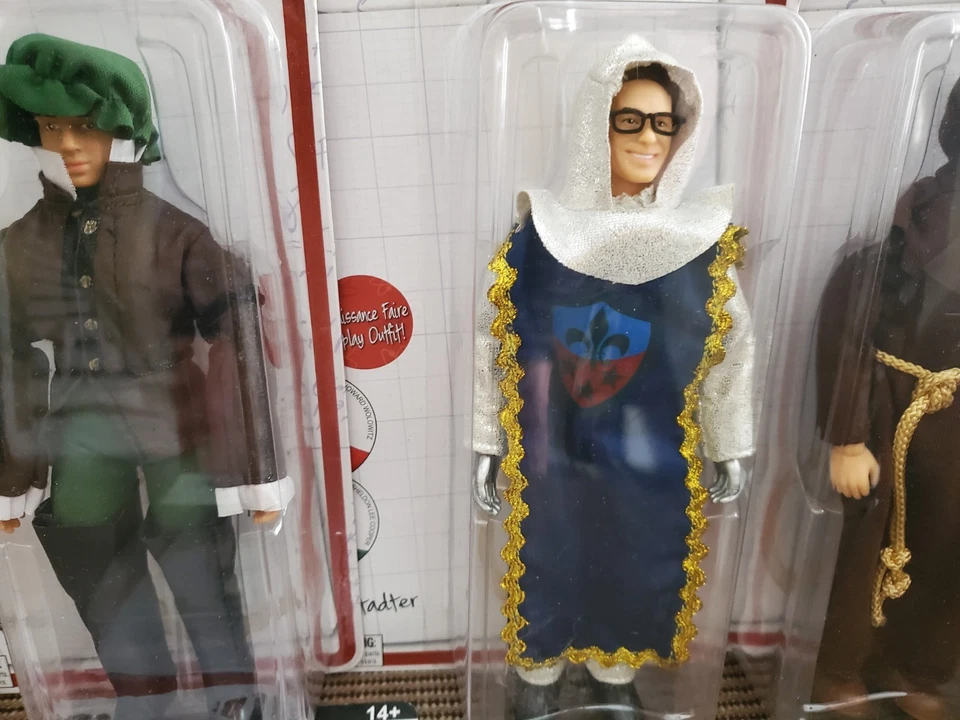 The Big Bang Theory Renassaince 3.75” Action Figure SET + 1 W/Free Shipping USA - Image 4 of 4