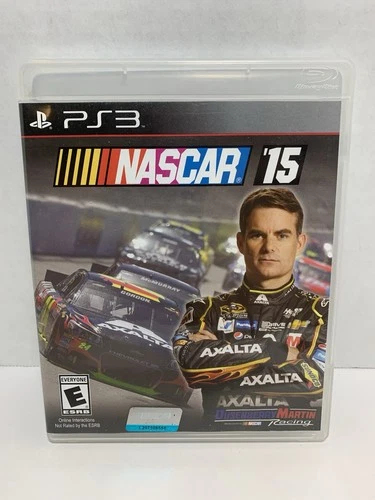 NASCAR 15 (Sony PlayStation 3 PS3, 2015) W/ Case - TESTED - Great Disk