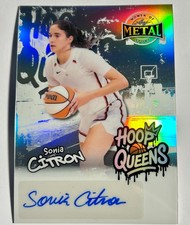 2025 Leaf Women Of Sport SONIA CITRON Mystics Hoop Queens Autograph Auto 7/10