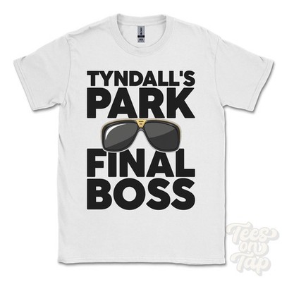 TYNDALL'S PARK FINAL BOSS T-SHIRT lustiges Weihnachtsgeschenk Bristol Old City Kingsdown