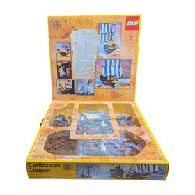 Unused LEGO Pirates 6274 Content Caribbean Clipper Open Box VTG 1989 LEGOLAND