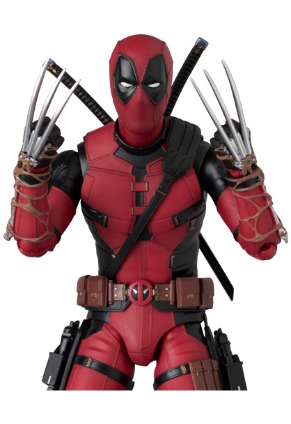 NEW AUTHENTIC MAFEX No.284 Deadpool & Wolverine Ver. Deadpool