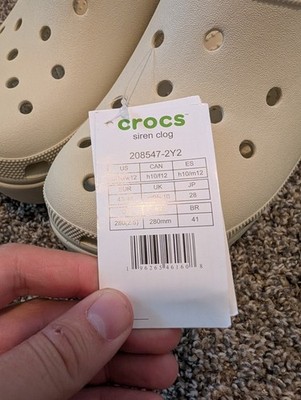 NEW Crocs Siren Clog Women display picture 3