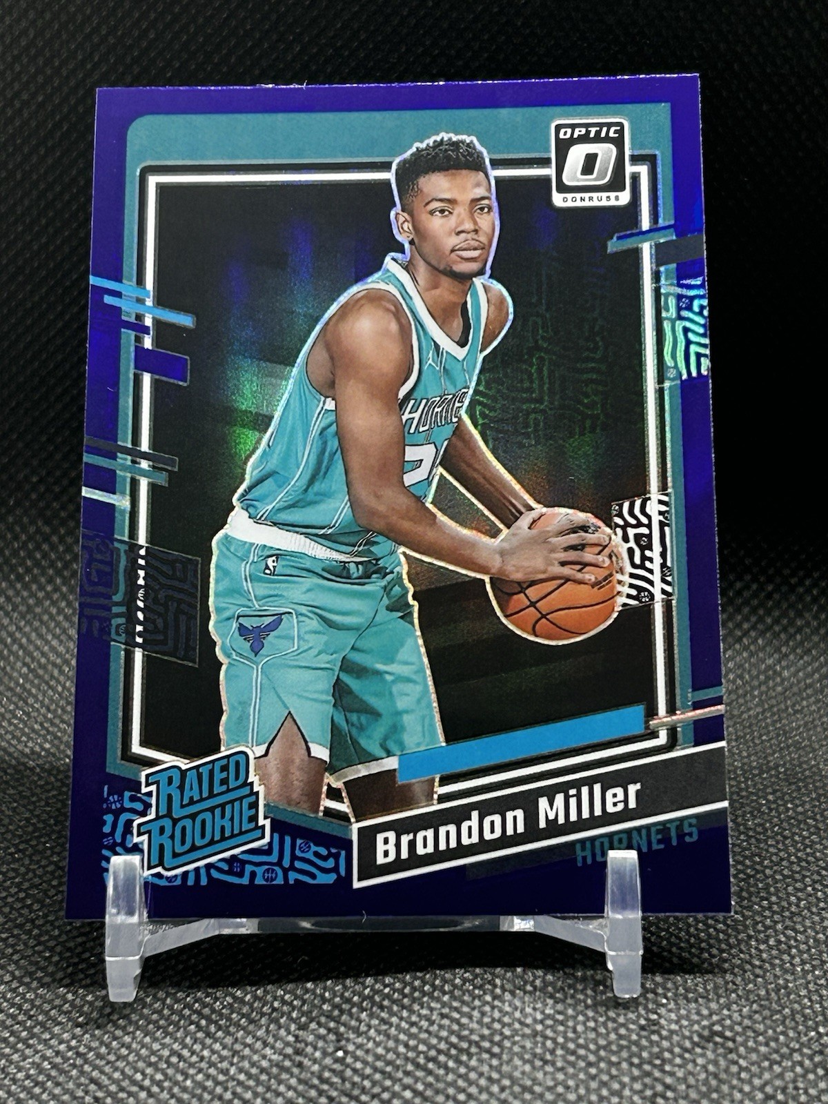 2023-24 Optic Brandon Miller Rated Rookie Purple Prizm #219 🔥🏀🔥