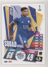 2020 Topps Match Attax UEFA Champions League Extra James Justin Rookie RC 0f3j