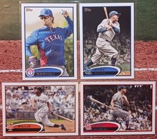 2012 Topps Series 1 Series 2 Update - Image Short Print SP - COMMONS - NM-MT
