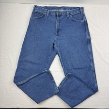 Vintage Dickies Carpenter Jeans Adult 36x32 Baggy Relaxed Fit Hipster Y2K