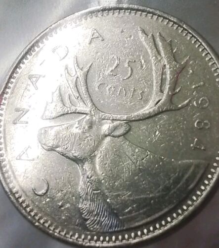 1984 Cameo Canadian Quarter 88 - Picture 2 of 5