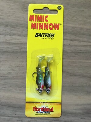 Northland Fishing Tackle - Mimic Minnow  Shad - 1/32 Oz - Multiple Color Options