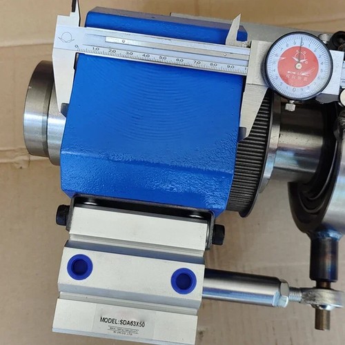 Spindle Type Rotary Pneumatic Clamp Base Collet Small Machine Tool Headstock - 第 3/8 張圖片