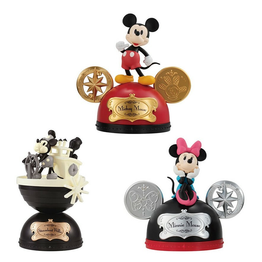 Disney Japan CapChara Steamboat Willie Mickey Mouse Minnie