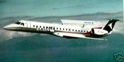 EMB-145 Embraer Erieye EMB145 Airplane Wood Model Big