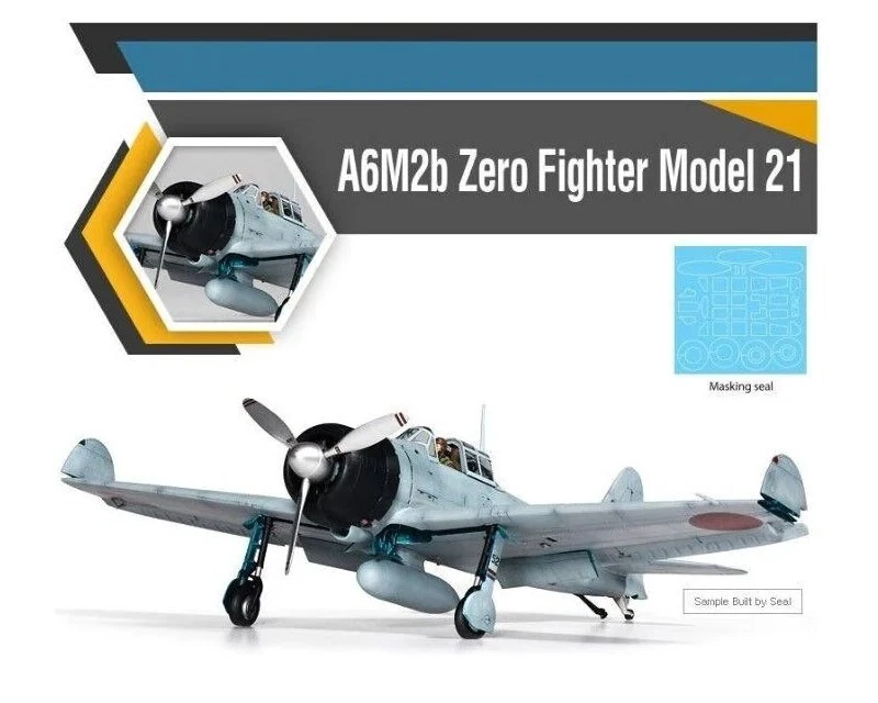 Academy A6M2b Zero Fighter Model 21 "The Battle of Midway" 1:48 12352 modellismo - Immagine 2 di 4