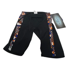 New Dolfin Men's Reliance Size 22 JAMMER SHORTS BLACK ORANGE NEW NWT TAGS