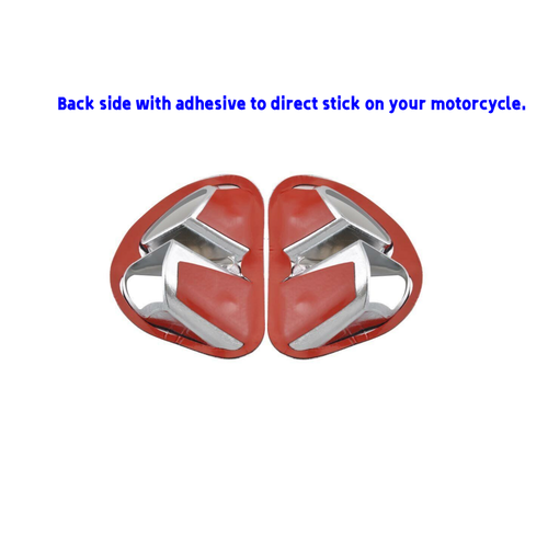 Chrome Air Intake Grills Fairing Fit for Honda Goldwing GL1800 2001-2011 Pair - Afbeelding 4 van 8