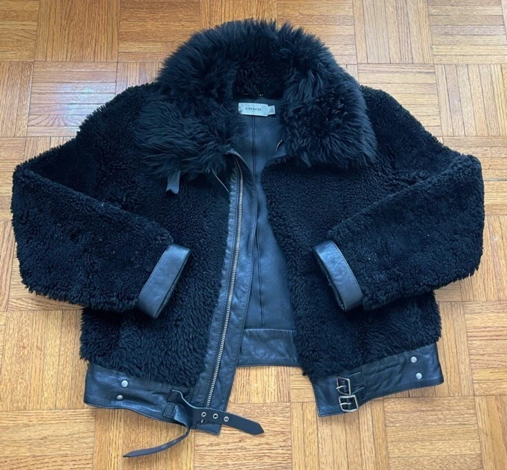 Coach 1941 Shearling Aviator Jacket
