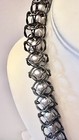 Vintage Caged Faux Gray Pearl Infinity Necklace 30 Inches — photo 5