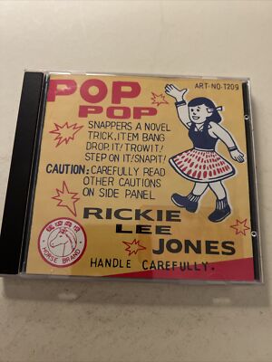 Pop Pop by Jones, Rickie Lee (CD, 1991) 720642442623| eBay