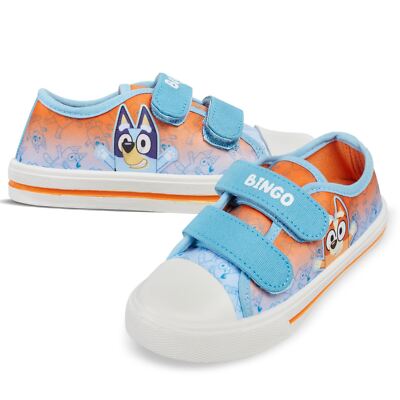 Kinder Mädchen Jungen offiziell lizenzierte Bluey Bingo Turnschuhe Festival Party Schuhe