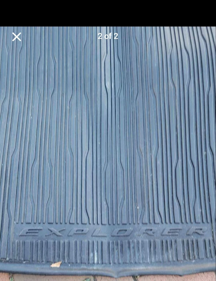 2022 Ford Explorer Cargo Mat/liner. OEM USED - Image 2 of 2