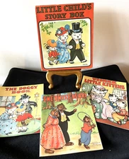 THREE (3) 1940S  CHILDREN’S BOOKS IN BOC- SAALFIELD PUBLISHING