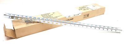 Lot of 12 Rittal PS 4172.000 Punched Rail Support Rail 695mm L x 23mm H x 23mm D