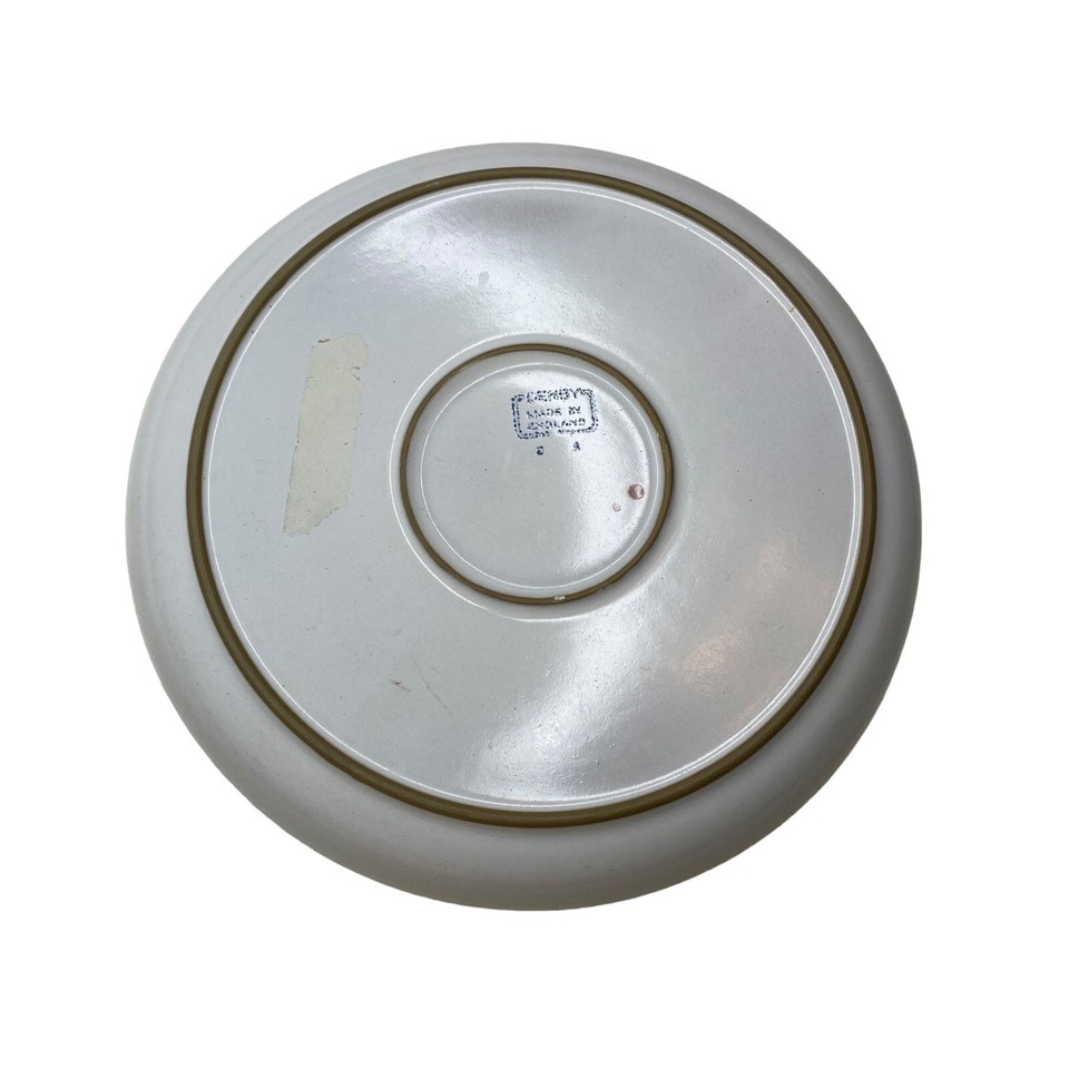 Troubadour by DENBYLANGLEY Dinner Plate Green Floral Stoneware EUC eBay