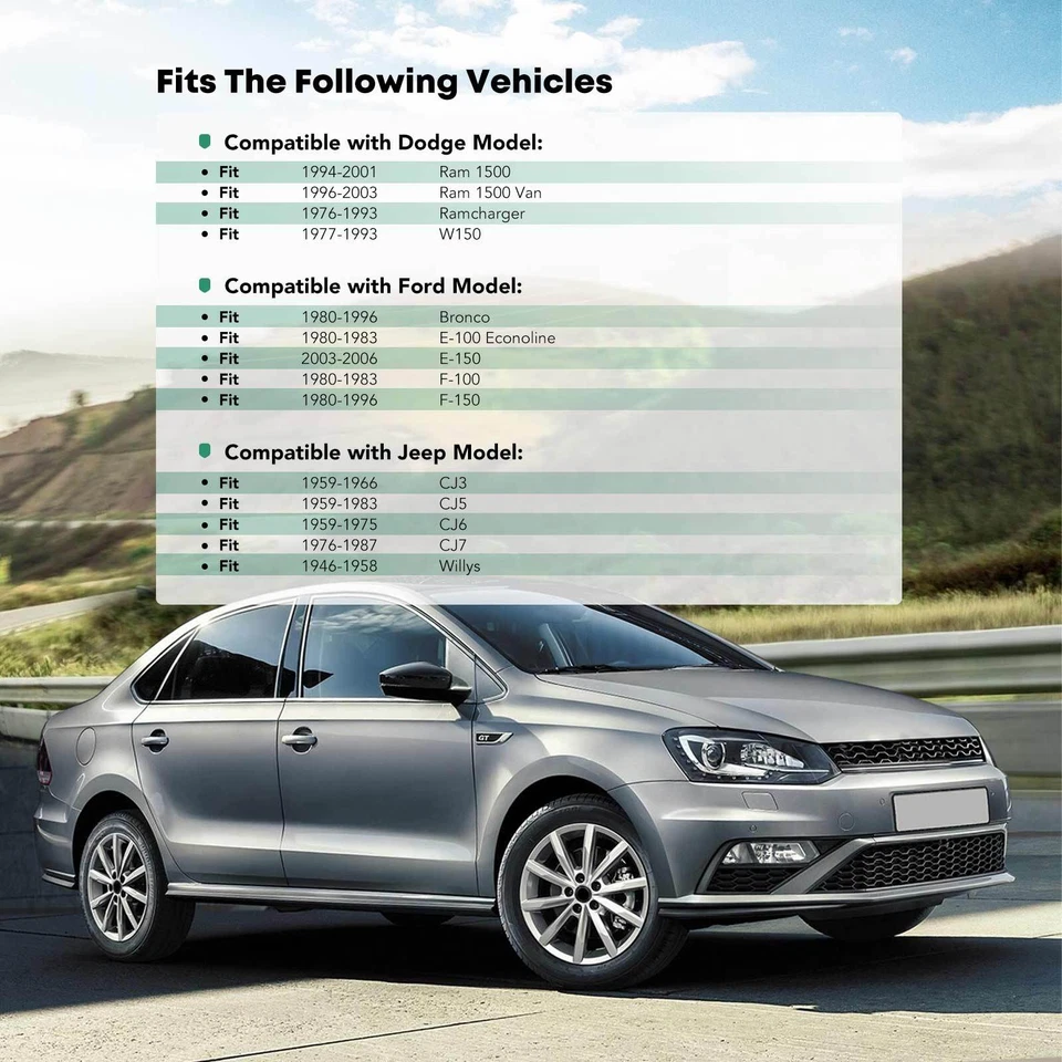 Adaptador de rueda 4x 5x5,5 a 5x5 1/2"-20 87,1 mm 2" para Ford F-100 F-150 Jeep Dodge Foto 3 de 4