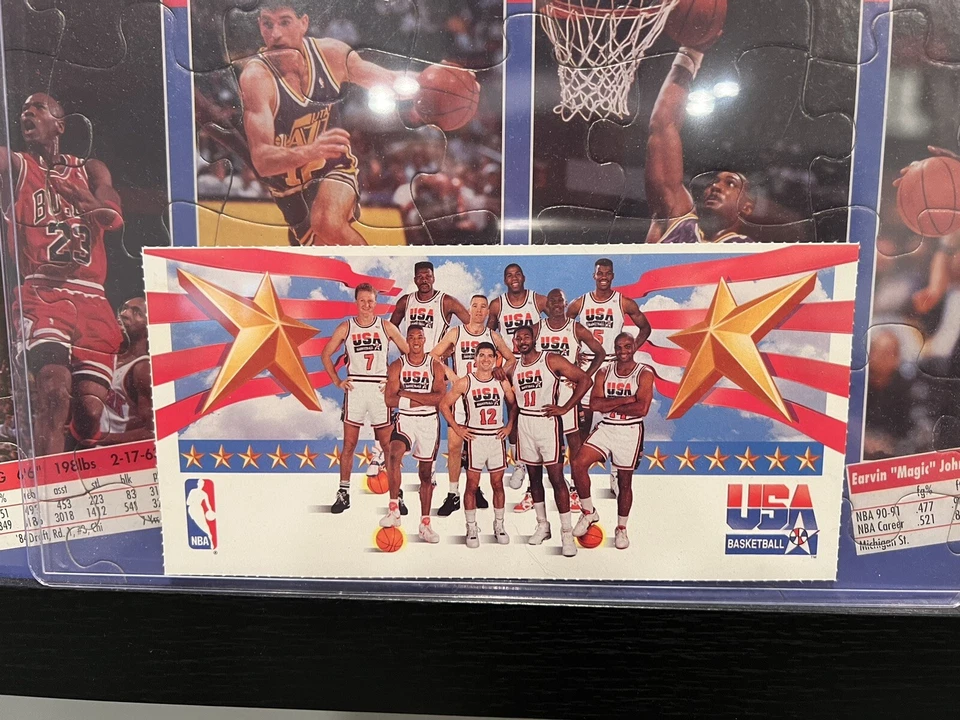 Skybox Mark & See Minis Team 1991 EE. UU. ¡Mini panel fotográfico perforado! RARO! Foto 2 de 4