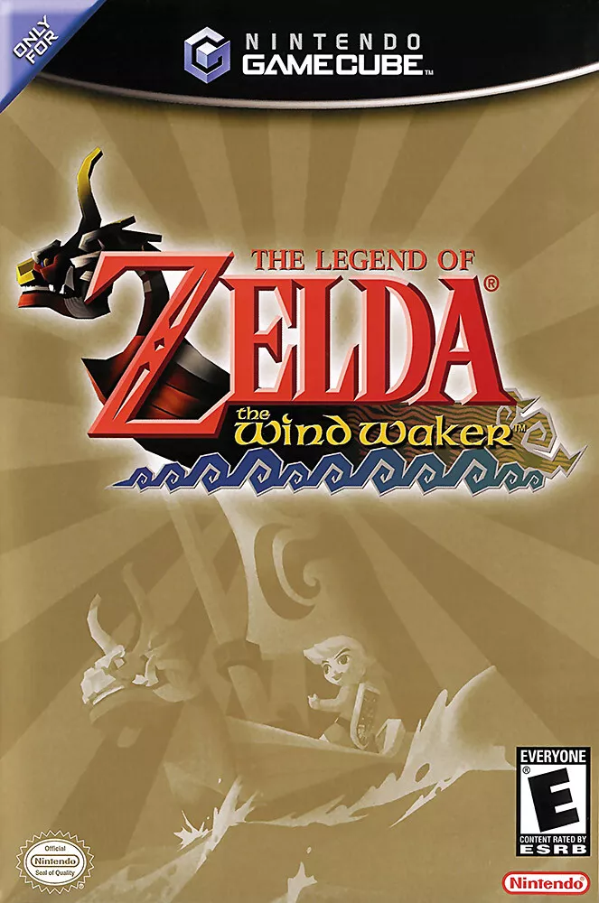 The Legend of Zelda: The Wind Waker GameCube Box Art Cover by Pan